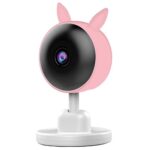 Smart WiFi Baby Monitor - No Glow Night Vision Camera with Bluetooth Remote, 360° Coverage for Child Safety - Image 2