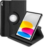 iPad 10th Gen 10.9" Leather Case - 360° Rotating Smart Cover with Auto Sleep/Wake & Multi-Angle Stand (Multi Colour) - Image 10