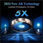 iPhone 14 Pro Max/15 Pro Camera Lens Protector - 3-Pack 9H Tempered Glass with Aluminum Alloy Ring (Desert Titanium) - Image 5