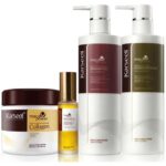 Karseell Hair Repair Set: Shampoo, Conditioner & Maca Collagen Mask with Argan Oil for dry, damaged hair. Restorative care. - Image 2
