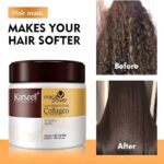 Karseell Hair Repair Set: Shampoo, Conditioner & Maca Collagen Mask with Argan Oil for dry, damaged hair. Restorative care. - Image 5
