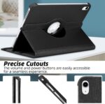 iPad 10th Gen 10.9" Leather Case - 360° Rotating Smart Cover with Auto Sleep/Wake & Multi-Angle Stand (Multi Colour) - Image 4