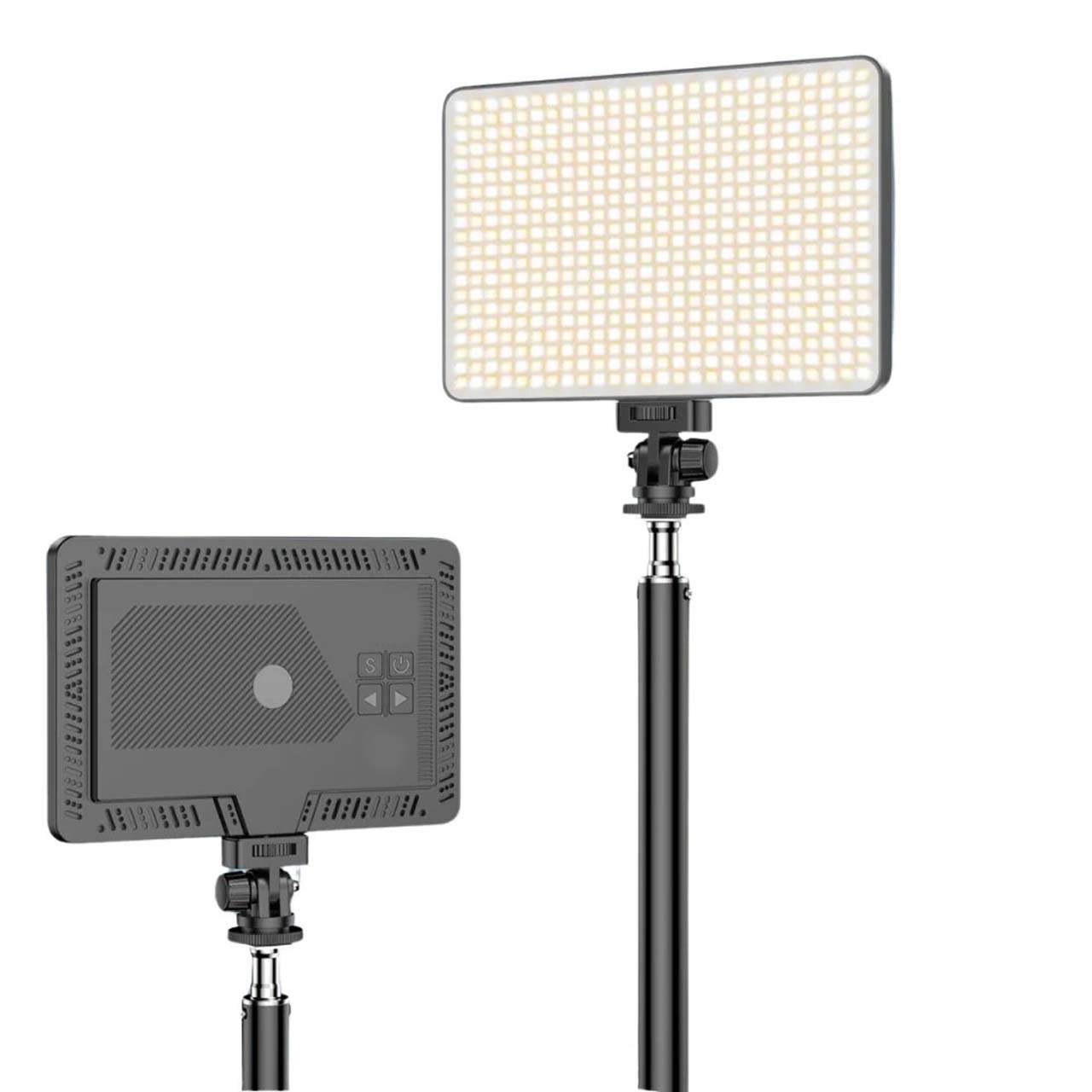 799bad5a3b514f096e69bbc4a7896cd91758899999.jpg Live-E11 10W Bi-color LED Video Light. USB-powered camera panel fill light for photography, TikTok, vlogging & recording. - Image 1