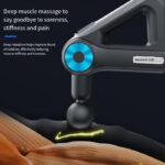 Rechargeable Electric Muscle Massager - Portable Cordless Massage Gun for Body & Head, Intense Percussion Therapy - Image 4