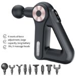 Rechargeable Electric Muscle Massager - Portable Cordless Massage Gun for Body & Head, Intense Percussion Therapy - Image 3
