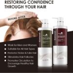 Karseell Hair Repair Set: Shampoo, Conditioner & Maca Collagen Mask with Argan Oil for dry, damaged hair. Restorative care. - Image 3