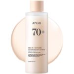 ANUA Rice 70 Grow Milky Toner 250ml - Korean Moisturizing Lotion for Brightening, Hydration & Smooth Skin Tone