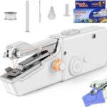 Mini Portable Handheld Sewing Machine - Cordless Electric Quick Stitch Tool for Fabric, Clothing & Travel Repairs