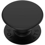 PopGrip with Swappable Top - Black, Phone & Tablet Grip, Stand, and Wireless Charging Compatible Accessory - Image 2