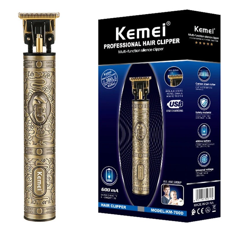 21601add9a61678b73e3bb556c2acca41758885038.jpeg Kemei KM-700B Hair Clipper Professional corded electric hair cutting machine for precise barber-grade trims & fades. - Image 1