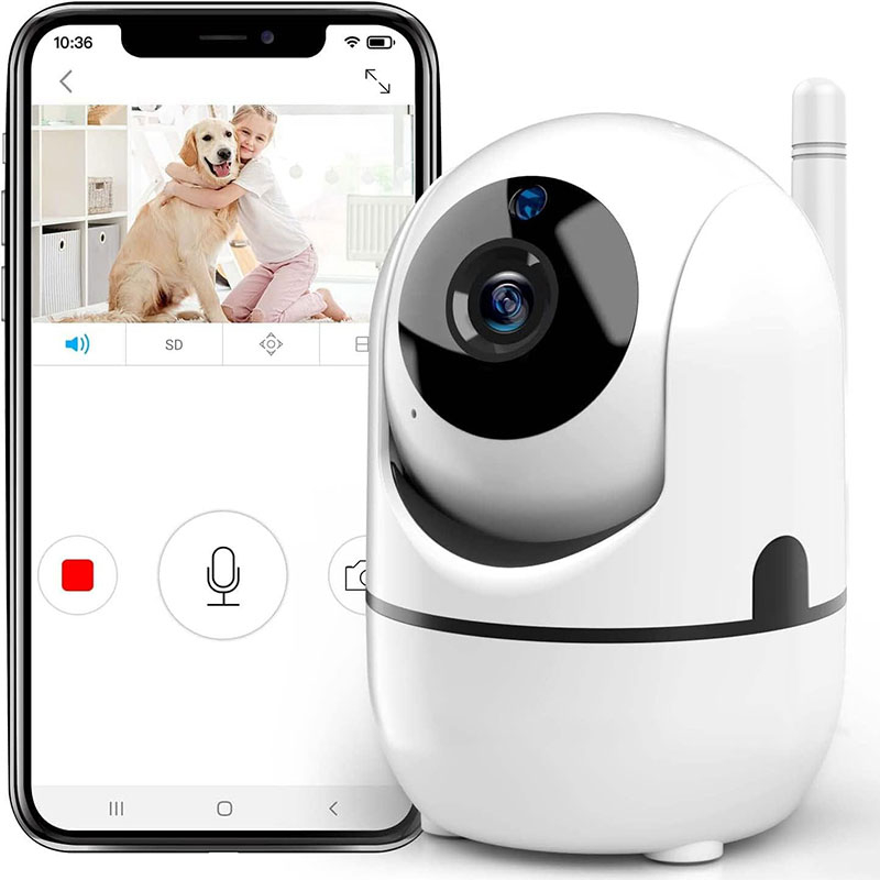 ea571676ce9b75b0730a5d56350ae93e1762341637.jpeg Smart WiFi Camera. Fun wireless indoor/outdoor CCTV with WiFi network for home security surveillance (Multi) - Image 1